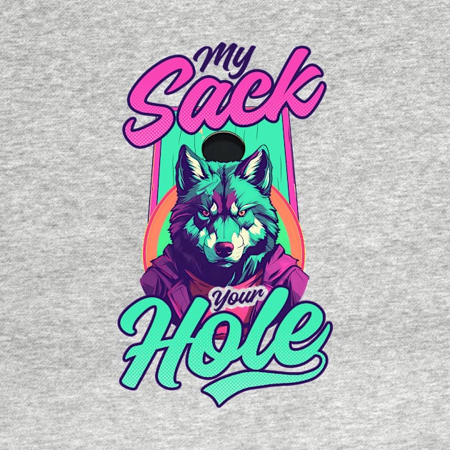 Cornhole Shirt | My Sack Your Hole by Gawkclothing